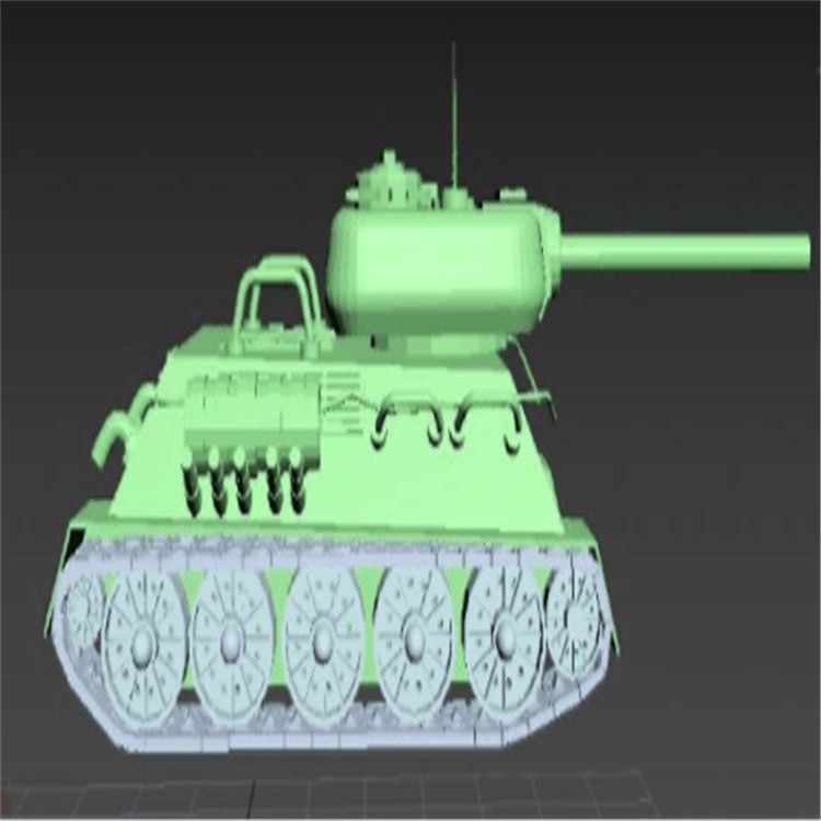 甘肃充气军用坦克模型